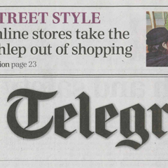 SMITH/GREY's Knuckleduster as seen in THE DAILY TELEGRAPH