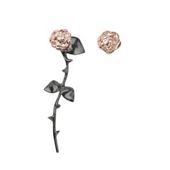 Marina's Roses - rose gold & black