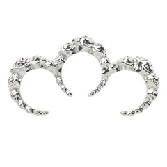Find me in the Rose Garden Ring - silver