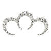 Find me in the Rose Garden Ring - silver