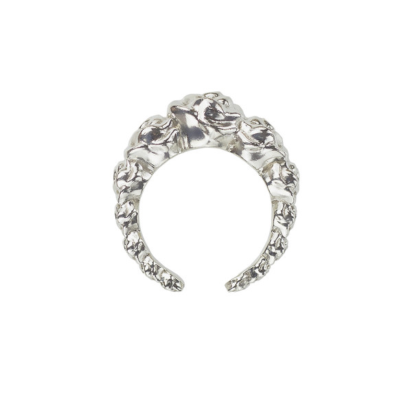 Stella's Roses Ring - silver