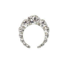 Stella's Roses Ring - silver