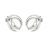 Tusk Earrings - silver
