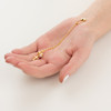 Sin Pin Chain Pendant Earring