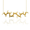 Medium Twisted Horse Necklace
