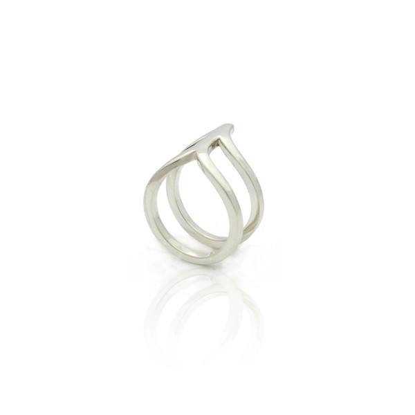 Ella Midi ring - silver