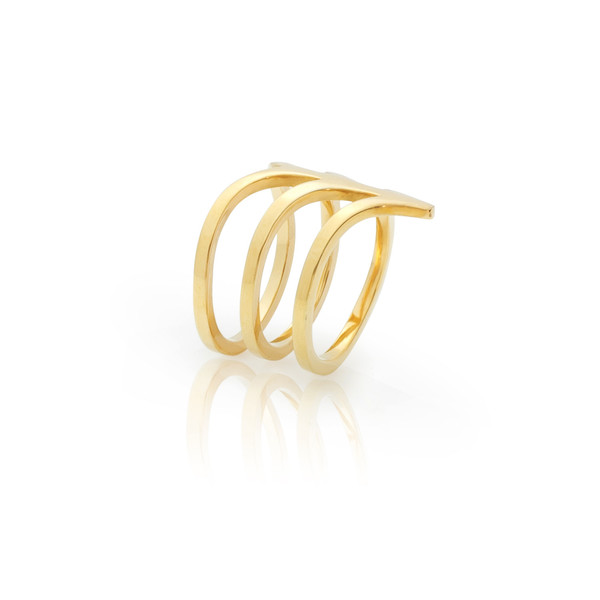 Ella ring - golden