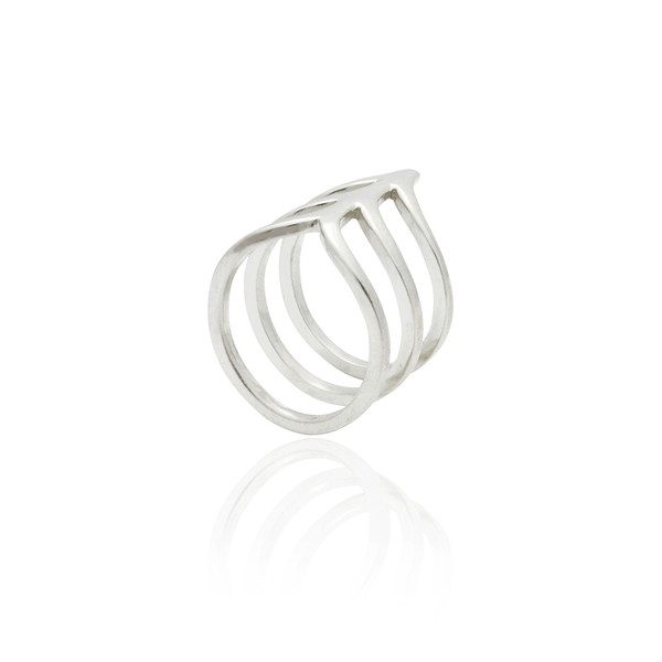 Ella ring - silver