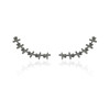 Charly earring - oxidised silver