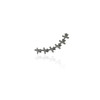 Charly earring - oxidised silver