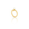 Daisy Pearl Midi ring - golden