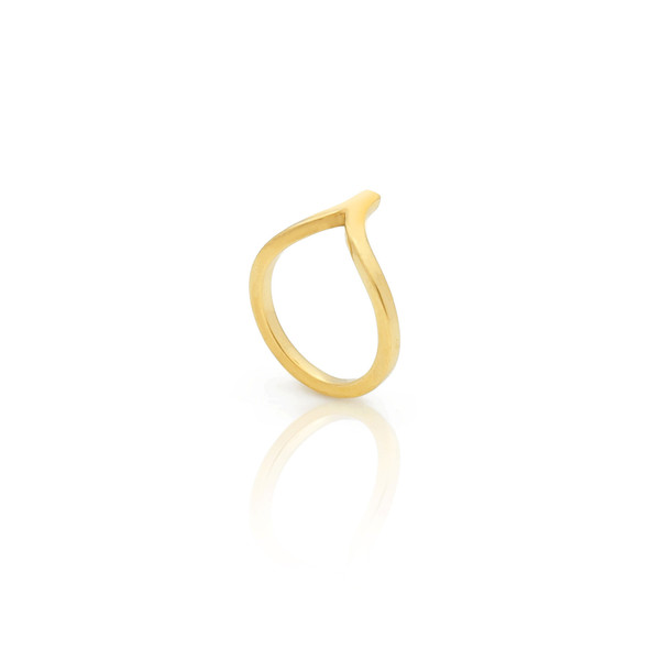 Mila Midi ring - golden