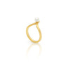 Mila Midi Pearl ring - golden