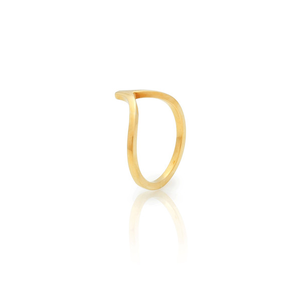 Mila ring - golden
