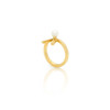 Vivian Midi Pearl ring - golden