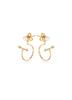 renversé hoop diamond & pearl