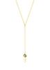 drop cross pearl