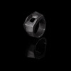Via Bari Oxidized Silver Ring