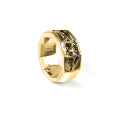 Via Api Gold Vermeil Ring