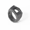 Via Bari Oxidized Silver Ring
