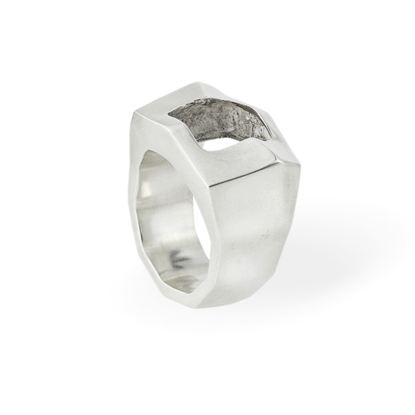 Via Bari Silver Ring