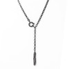 Via Imera Oxidized Silver Necklace