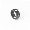 Via Napoli Oxidized Silver Ring