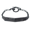 Via Torino Oxidized Silver Bracelet