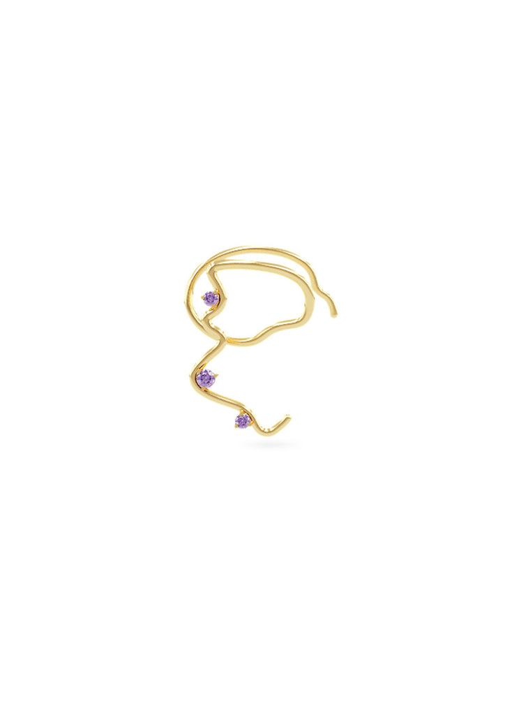 loopy twining amethyst