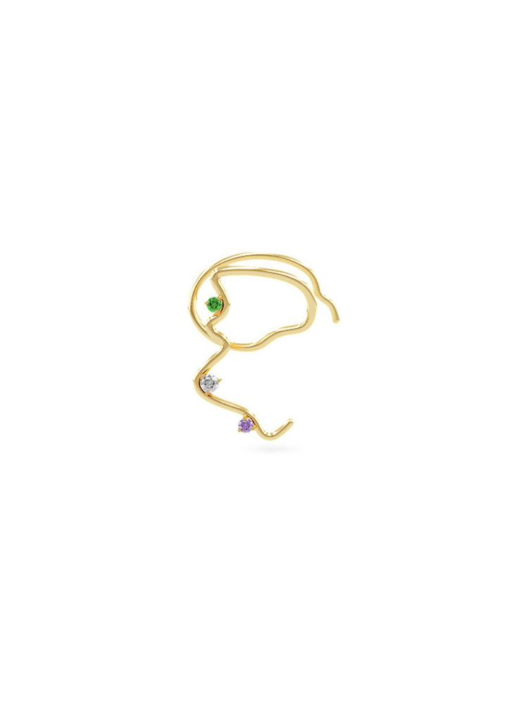 loopy twining multicoloured