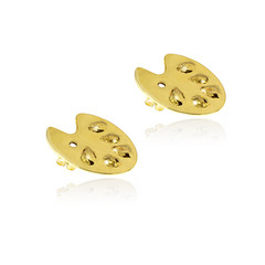 Mini Palette earrings - gold