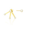 Karina Pearl earring - golden