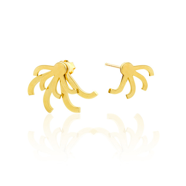 Leonore earrings - golden