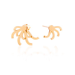 Leonore earrings - rose golden
