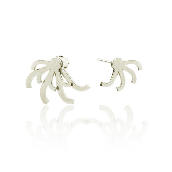 Leonore earrings - silver