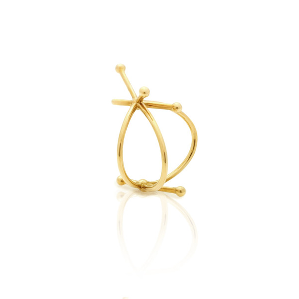 Lone Ring - golden