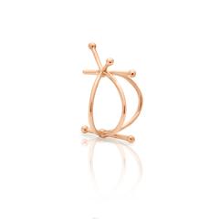 Lone Ring - rose golden