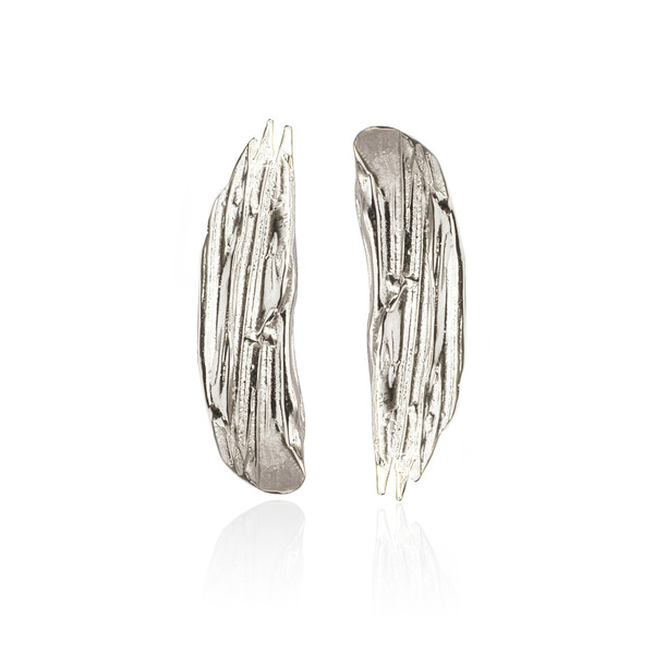 Be My Canvas Earrings - silver