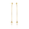 Holy Pearl Pendant Earring - White
