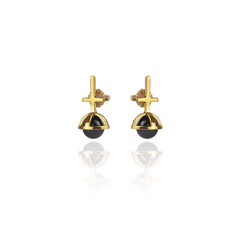 Not So Holy Pearls earrings