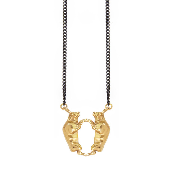 Dancing Bulls Necklace