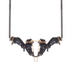 Black Bulls Necklace
