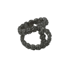 35 Tiny Roses - black