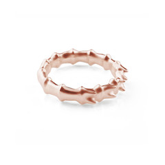 Stackable Thorn Ring - rose golden