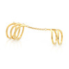 Ella Double Ring with chain