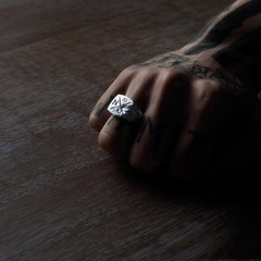 Signet Silver Ring