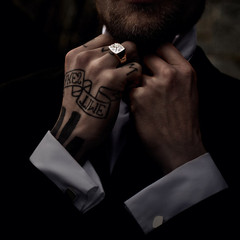 Gold Vermeil Signet Ring