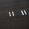 Ivy Oxidized Silver Collar Stiffeners