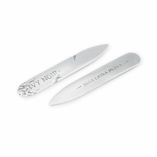 Ivy Silver Collar Stiffeners