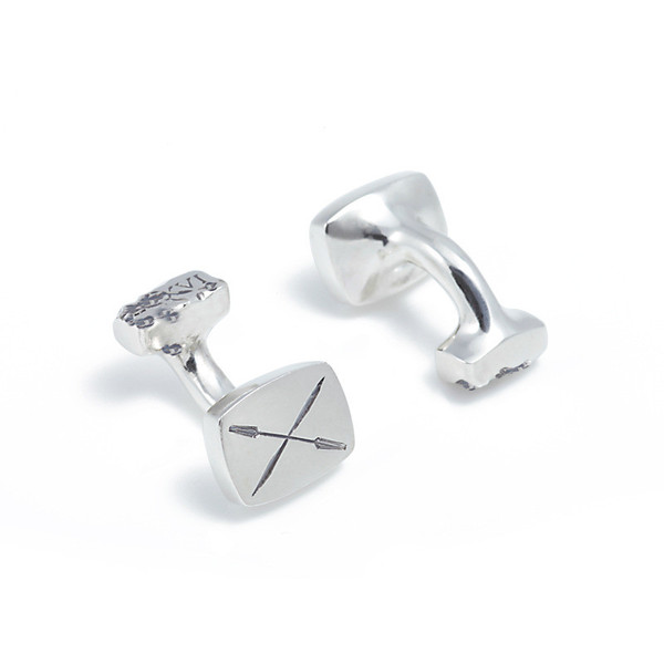 Ivy Silver Cufflinks